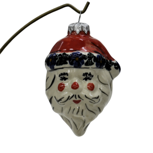 Ceramic Christmas ornament SANTA (A317 D4)            