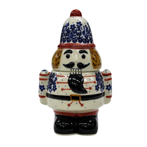 Nutcracker Soldier container with lid (A520 D27)