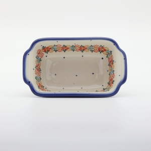 Forma ceramiczna z uszami do pieczenia chleba I (A180 D52)