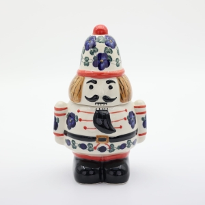 Nutcracker Soldier container with lid (A520 D4)          