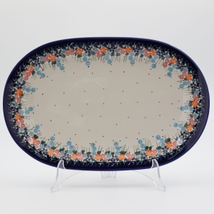 Platter oval large 38 (A153 D23) 