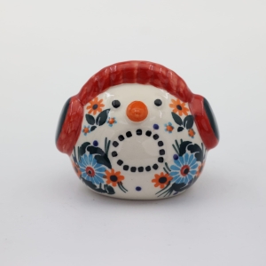 Snowman with headphones (A550 D91)         