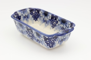 Forma ceramiczna z uszami do pieczenia chleba II (A181 D118)