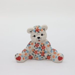 Ceramic teddy bear (A569 D54)    