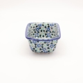 Ceramic bread baking dish with handles II A181 D134 – hand-painted Bolesławiec pottery, ideal for baking bread, durable and decorative.