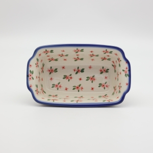 Forma ceramiczna z uszami do pieczenia chleba II (A181 D141) 
