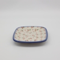 Serving platter DARIA 1 A166 D141 – hand-painted Bolesławiec pottery, elegant and practical for serving main dishes.