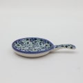 Ceramic pan A524 D134, handcrafted with traditional patterns, practical and decorative.