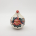 Bolesławiec ceramic pigeon figurine – handmade and hand-painted, combining traditional Polish craftsmanship with timeless charm.