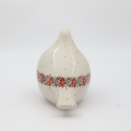 Bolesławiec ceramic dove – handmade, hand-painted, durable.