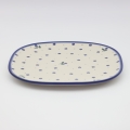 Ceramic plate 24 cm MODERN – modern dinner plate made of high-quality ceramic, minimalist design for everyday use and elegant tableware.