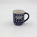 Kubek ceramiczny TULIPAN – elegancki kubek do kawy i herbaty o kwiatowym kształcie, nowoczesny design, wysokiej jakości ceramika