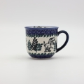 A Bolesławiec cup is a unique example of traditional, hand-decorated pottery that has delighted lovers of beautiful and durable functional ceramics for years.