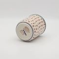 Hand-painted large kitchen utensil holder made from traditional Bolesławiec pottery. Perfect for storing spoons, spatulas, and kitchen accessories.