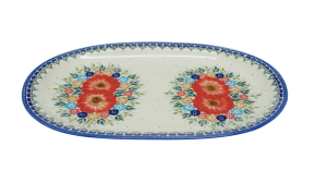 Platter oval large 38 (A153 D60)