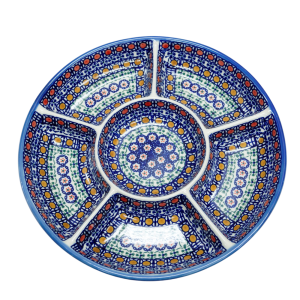 Round divided plate (A172 D1)