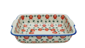 Ovenproof dish with handles (A121 D37)
