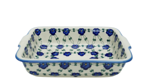 Ovenproof dish with handles (A121 D4)