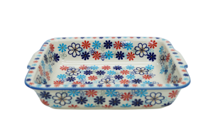 Ovenproof dish with handles (A121 D44)