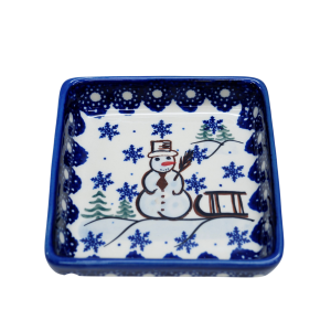Square sauce bowl 3 (A420 D33)