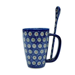 Cappuccino mug with a spoon (A20 D65)