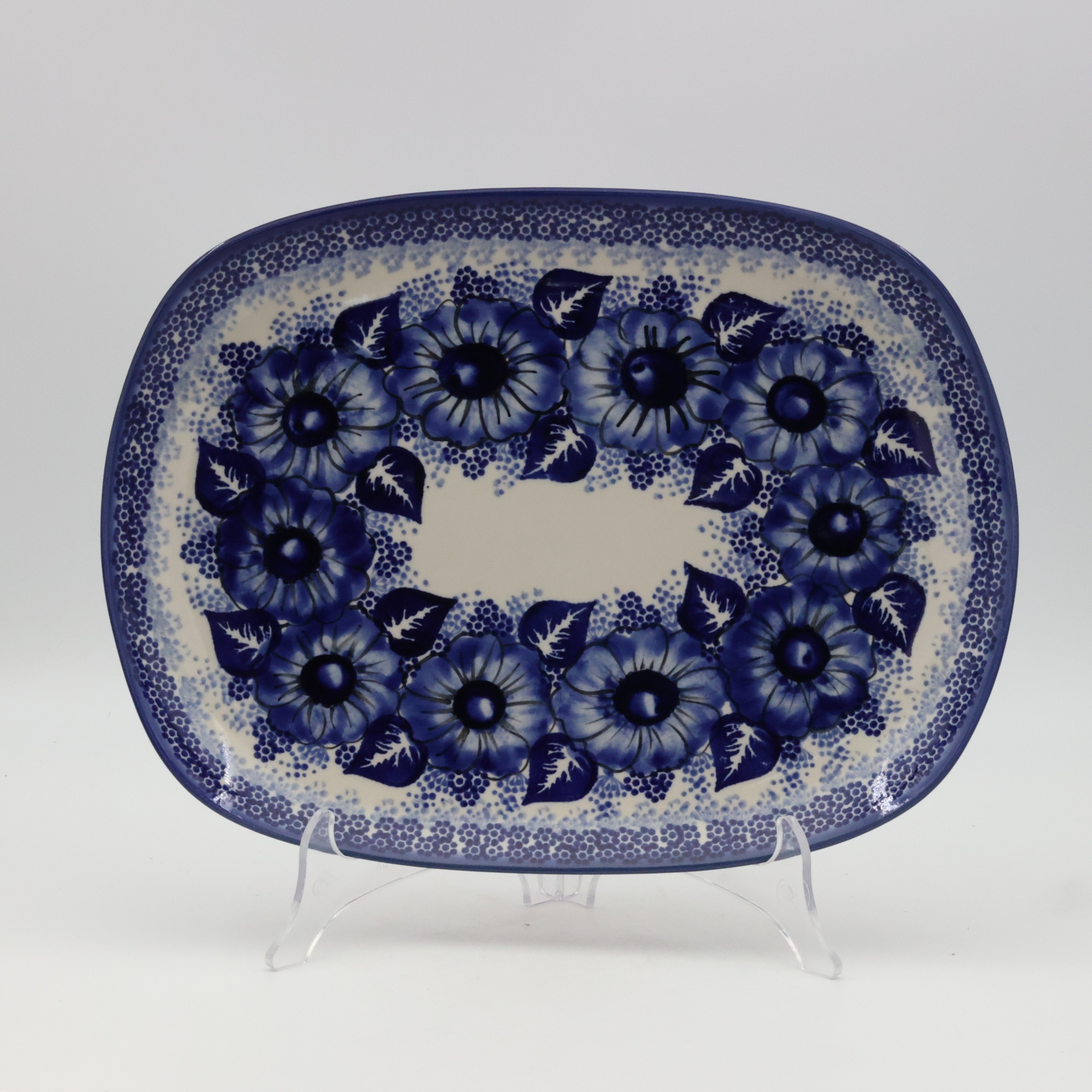 ROGAŚ platter A173 D108, large ceramic serving plate, ideal for daily use and special occasions