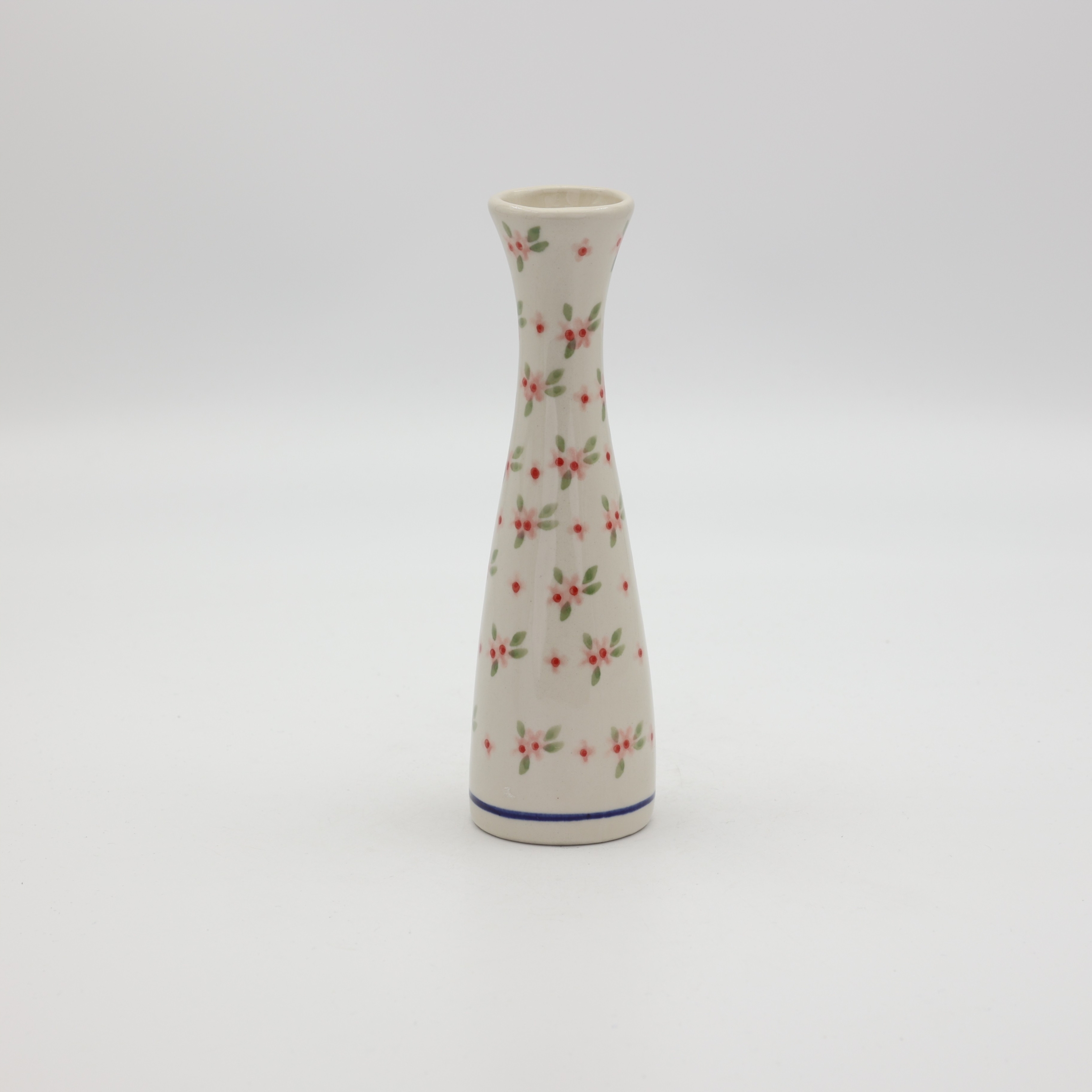 Tall slim decorative vase in modern minimalist style for living room and home decor